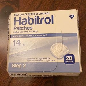 Habitrol patches step 2 new in box - 28 patches